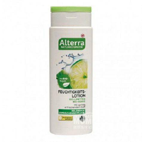 Alterra 德國Alterra天然有機檸檬蘆薈保濕滋潤身體乳孕婦可用 海外本土原版