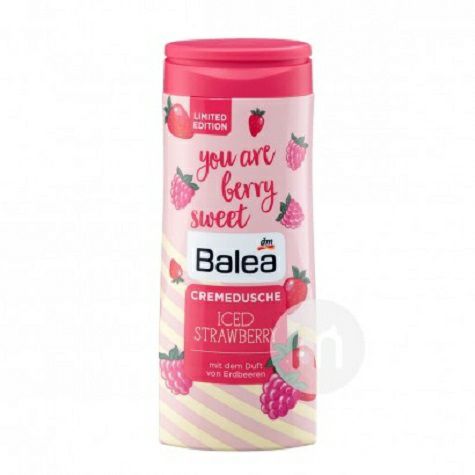 Balea 德國芭樂雅草莓小紅莓香甜漿果沐浴露 海外本土原版
