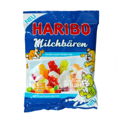 HARIBO 德國哈瑞寶水果牛奶熊175g 海外本土原版