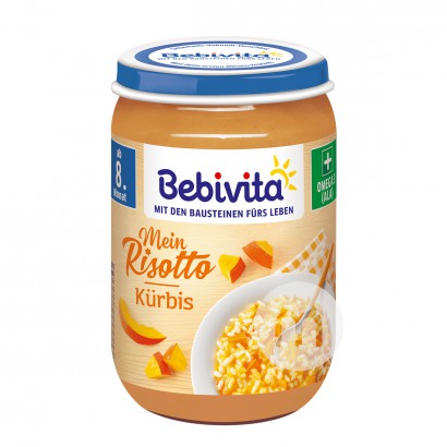 Bebivita 德國貝唯他南瓜燴飯泥8個月以上 海外本土原版