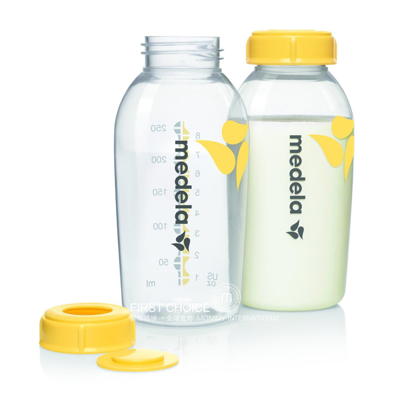 Medela 德國美德樂嬰兒PP儲奶瓶 兩支裝 250ml 0-6個月...