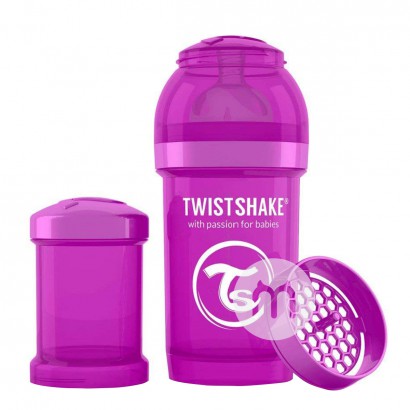 TWISTSHAKE 瑞典TWISTSHAKE寬口防脹氣矽膠奶嘴PP奶...