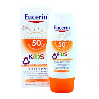 【2件】Eucerin 德國優色林嬰幼兒防曬乳液LSF50 海外本土原...