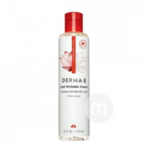 Derma E 美國德瑪依維生素A抗皺煥彩爽膚水 海外本土原版