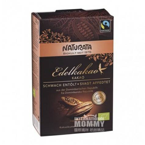 NATURATA 德國NATURATA有機弱脫脂可哥粉125g 海外本土原版