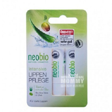 Neobio 德國Neobio有機蘆薈潤唇膏 海外本土原版