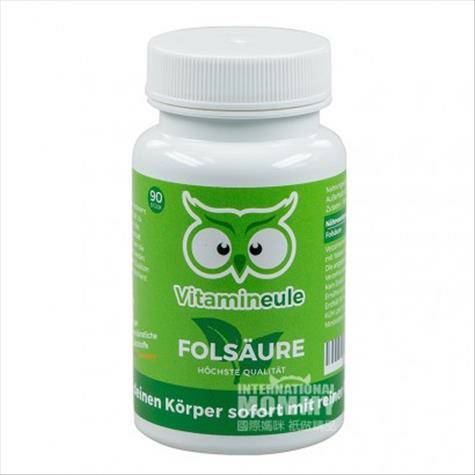 Vitamineule 德國Vitamineule葉酸膠囊90粒 海外本土原版