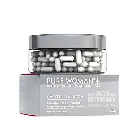 HECH  德國赫熙PURE WOMAN玻尿酸精華液牡蠣殼粉膠囊 海外本土原版