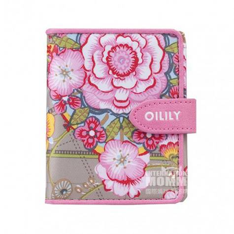 OILILY 荷蘭愛麗麗夢幻花都短款兩折錢包 海外本土原版