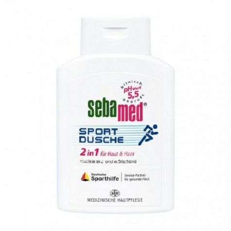 Sebamed 德國施巴運動型洗發沐浴二合一 海外本土原版