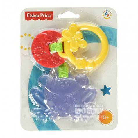 Fisher Price 美國費雪寶寶青蛙造型安撫牙膠 海外本土原版