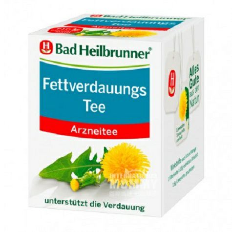 Bad Heilbrunner 德國海樂泉蒲公英草藥茶*5 海外本土原版