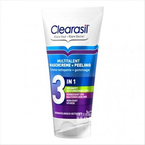 Clearasil 德國Clearasil 3合1祛痘去角質清潔潔面膏...