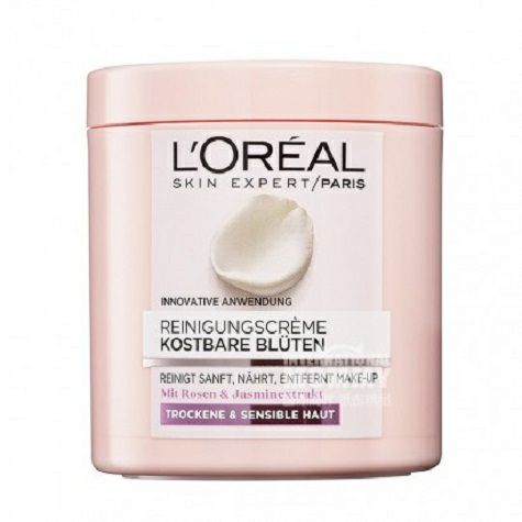 L'OREAL Paris 法國巴黎歐萊雅珍貴的花卉潔面霜*2 海外本...