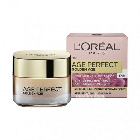 L'OREAL Paris 法國巴黎歐萊雅金致臻顏系列黃金修復日霜 海...