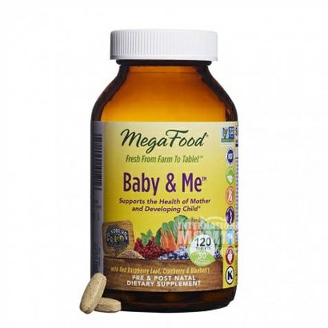 MegaFood 美國MegaFood孕婦複合維生素礦物草本配方120...