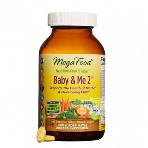 MegaFood 美國MegaFood孕婦複合維生素礦物無草本120片...