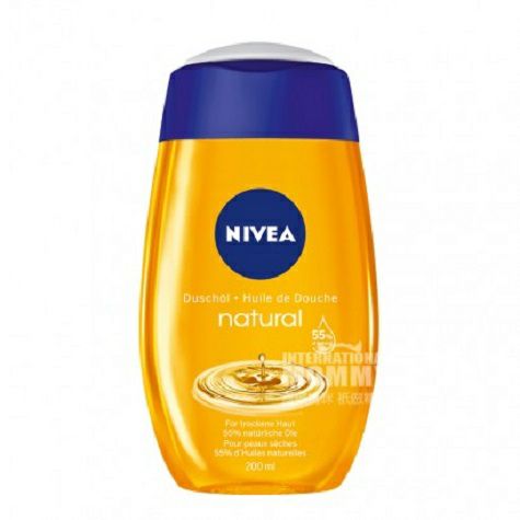 NIVEA 德國妮維雅滋潤補水沐浴油*4 海外本土原版