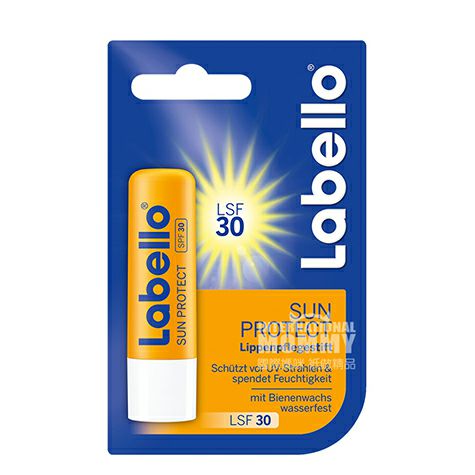 Labello 德國Labello滋潤保濕防水防曬潤唇膏SPF30 海外本土原版