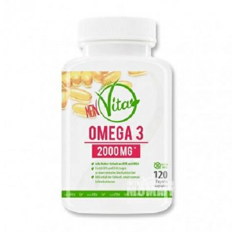 MEIN Vita 德國MEIN Vita Omega 3魚油膠囊120粒 海外本土原版