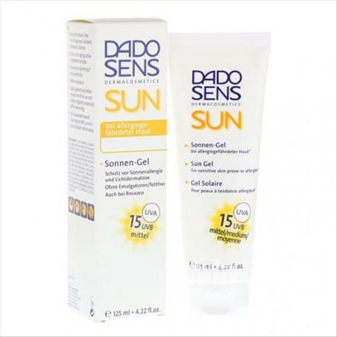 DADO SENS 德國歐蘭舒爽蘆薈防水防曬霜SPF15孕婦可用 海外...