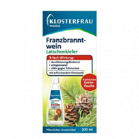 KLOSTERFRAU 德國KLOSTERFRAU三重功效緩解肌肉關節疼痛檸檬油200ml 海外本土原版