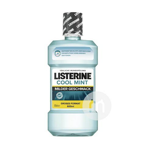 LISTERINE 美國李施德林不含酒精抗菌漱口水 海外本土原版