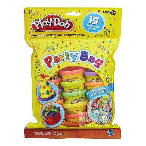 Play Doh 美國培樂多兒童15色無毒橡皮泥套裝 海外本土原版