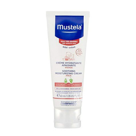 Mustela 法國妙思樂嬰幼兒舒緩滋潤面霜 海外本土原版