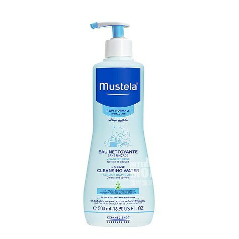 Mustela 法國妙思樂貝貝無皂質免洗潔膚露 海外本土原版