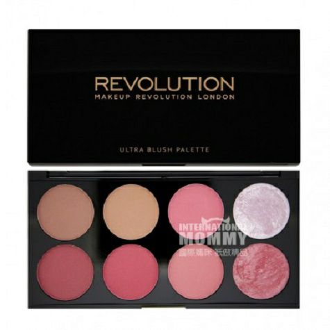 MAKEUP REVOLUTION 英國MAKEUP REVOLUTION 8色腮紅調色盤 海外本土原版