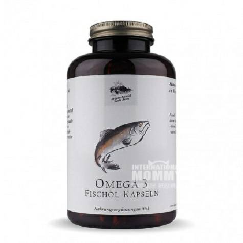 Krauterhandel Sankt Anton 德國KSA Omega3魚油膠囊400粒 海外本土原版