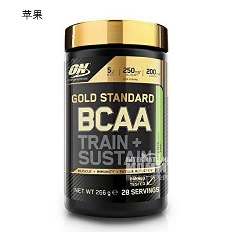 OPTIMUM NUTRITION 美國OPTIMUM NUTRITION金標BCAA培訓+維持266g 海外本土原版