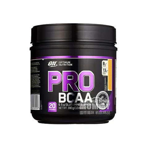 OPTIMUM NUTRITION 美國OPTIMUM NUTRITION支鏈氨基酸穀氨醯胺PRO BCAA芒果桃子味 海外本土原版