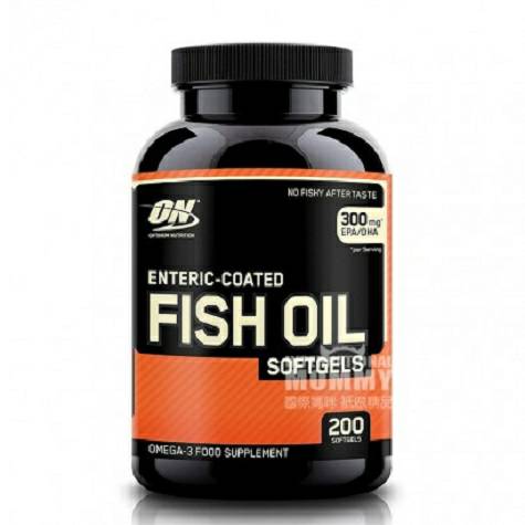 OPTIMUM NUTRITION 美國OPTIMUM NUTRITION魚油膠囊200粒 海外本土原版