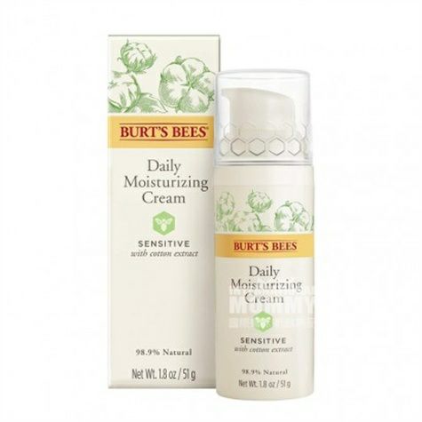 BURT'S BEES 美國小蜜蜂棉花精華敏感肌膚日霜 海外本土原版