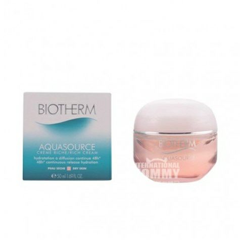 BIOTHERM 法國碧歐泉48小時補水面霜粉霜50ml 海外本土原版