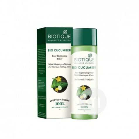 BIOTIQUE 印度百奧田小黃瓜控油潔膚爽膚水 海外本土原版