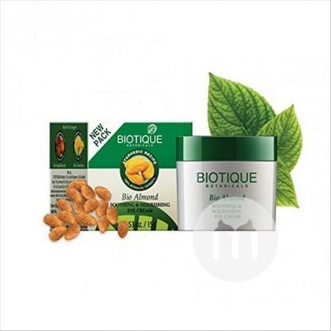 BIOTIQUE 印度百奧田杏仁眼霜 海外本土原版