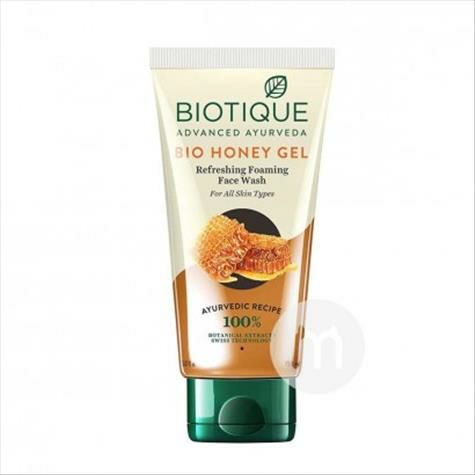 BIOTIQUE 印度百奧田蜂蜜泡沫洗面奶 海外本土原版