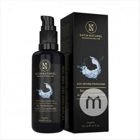 SATIN NATUREL 德國SATIN NATUREL有機透明質酸精華液100ml 海外本土原版