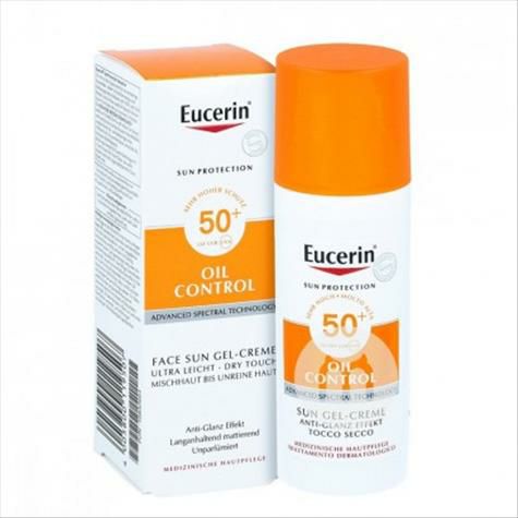 Eucerin 德國優色林面部控油清爽防曬霜SPF50+ 海外本土原版