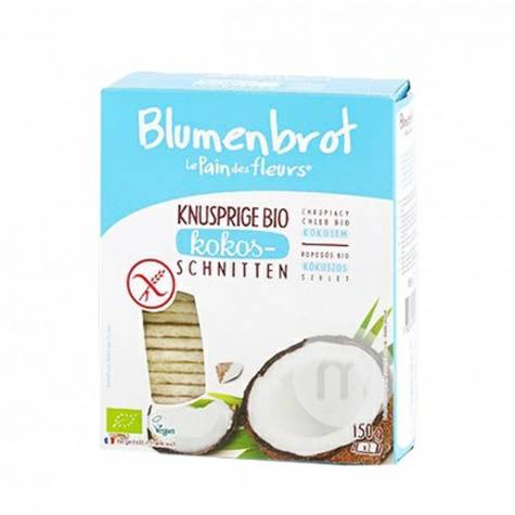 Blumenbrot 德國Blumenbrot鬆脆有機椰子片150g 海