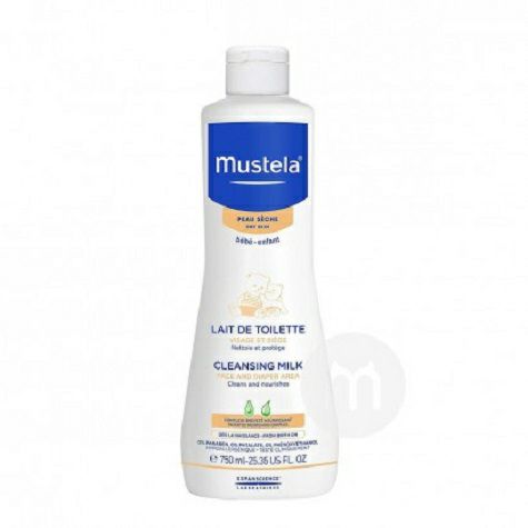 Mustela 法國妙思樂貝貝潔面乳 海外本土原版