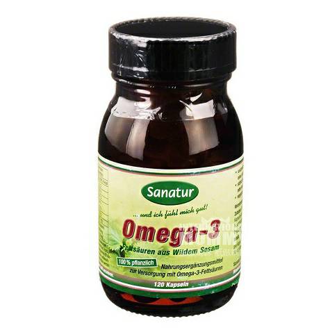 Sanatur 德國Sanatur100%Omega-3脂肪酸植物膠囊 海外本土原版