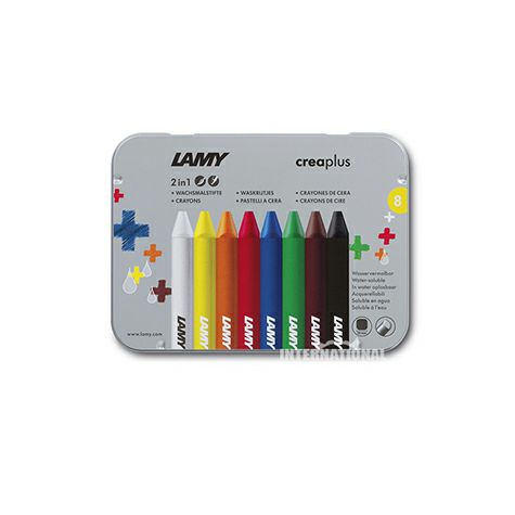 LAMY 德國淩美8色蠟筆 海外本土原版