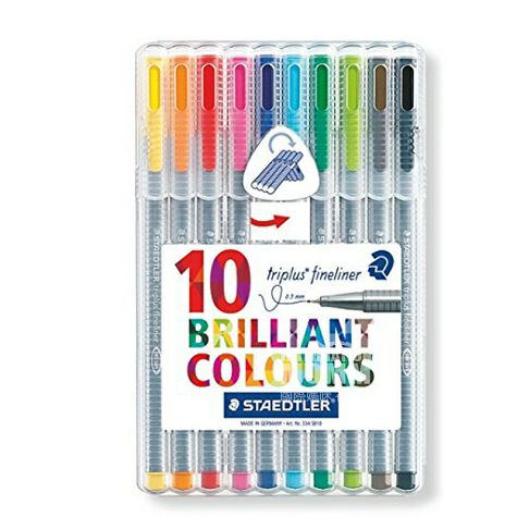 STAEDTLER 德國施德樓10色草圖勾線筆 海外本土原版