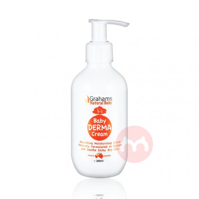 Grahams natural 澳洲珂然嬰兒舒敏潤膚霜